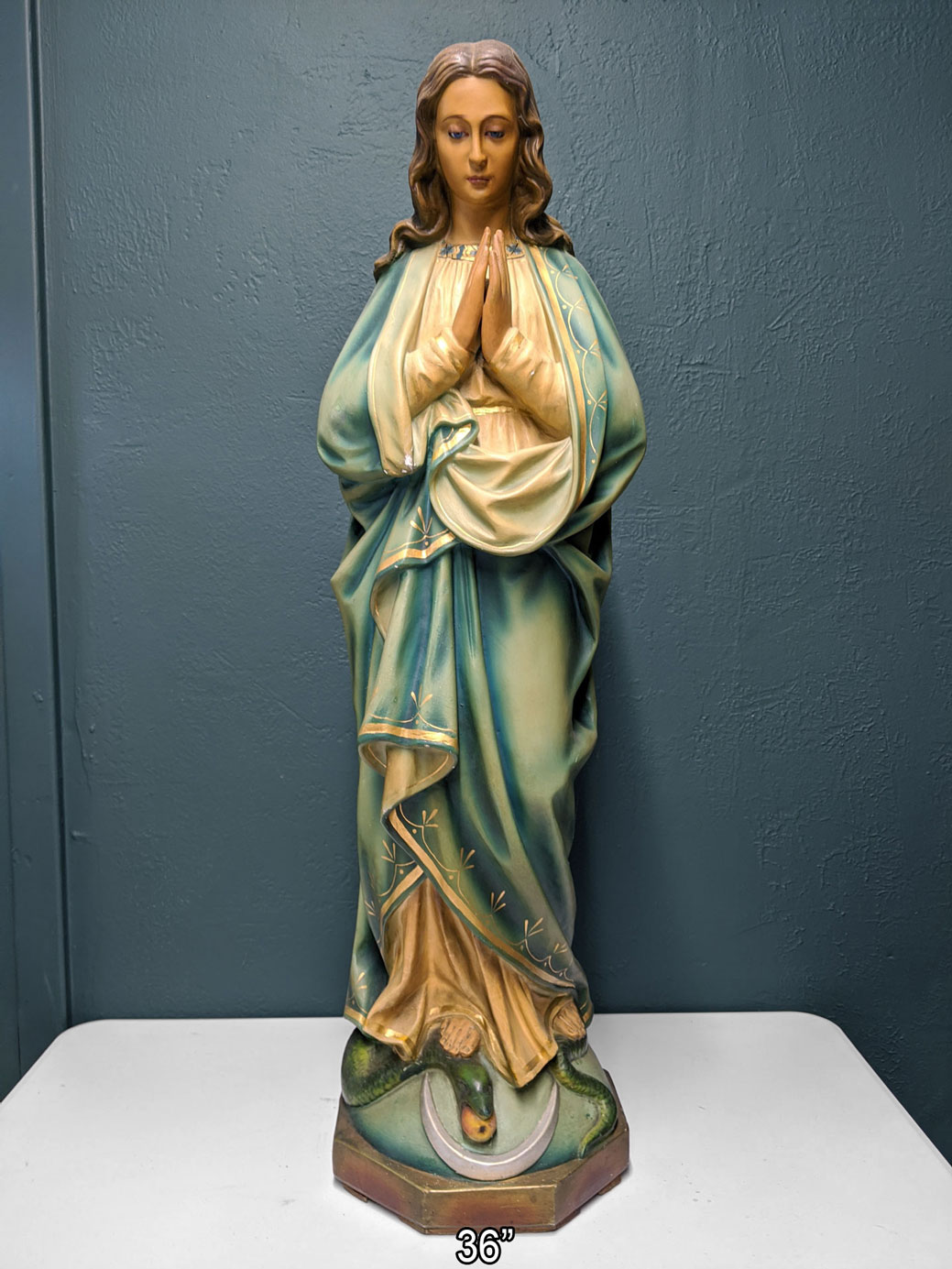 Saint Statues & Statuary Used Church Items